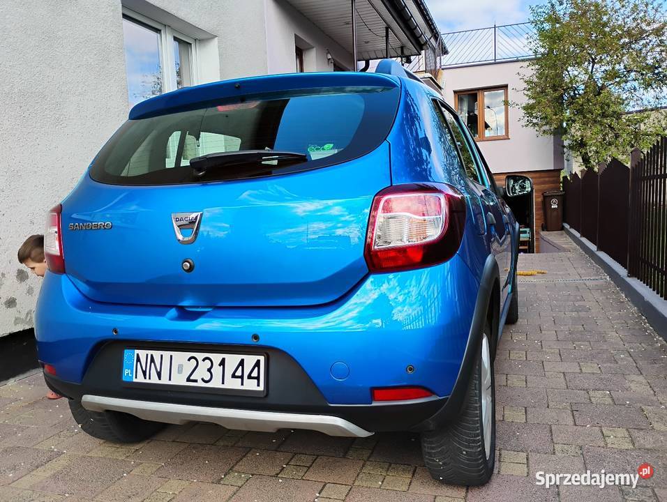 Dacia Sandero stepway niebieski warmińsko-mazurskie Nidzica
