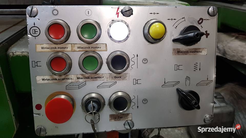 Szlifierka do płaszczyzn SPC20d przeglądzie Produkcja Pabianice sprzedam