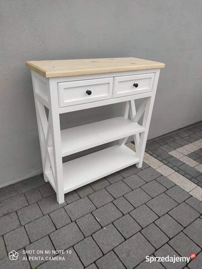 Konsola drewniana 80cm Szafy, regały, półki Zduńska Wola