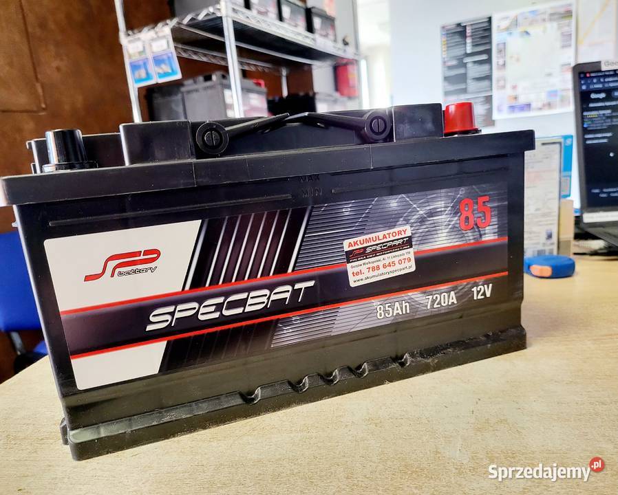 Akumulator SPECBAT 85Ah 700A EN PRAWY PLUS Gorzów Wielkopolski sprzedam