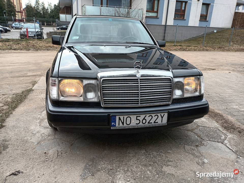 Mercedes w124 400e V8 Piękny KLASYK Biskupiec