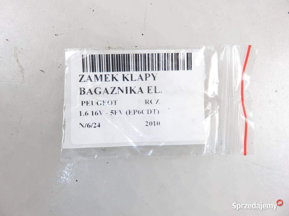 ZAMEK KLAPY PEUGEOT RCZ 9671153480