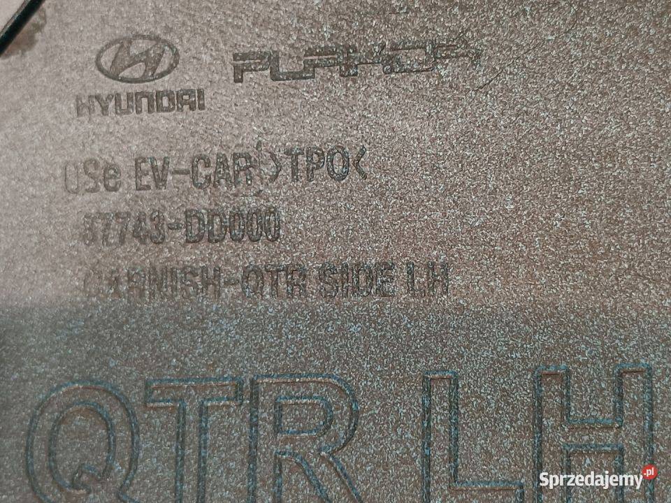 HYUNDAI KONA 17 LISTWA BŁOTNIKA LEWY TYŁ osobowe Pleszew