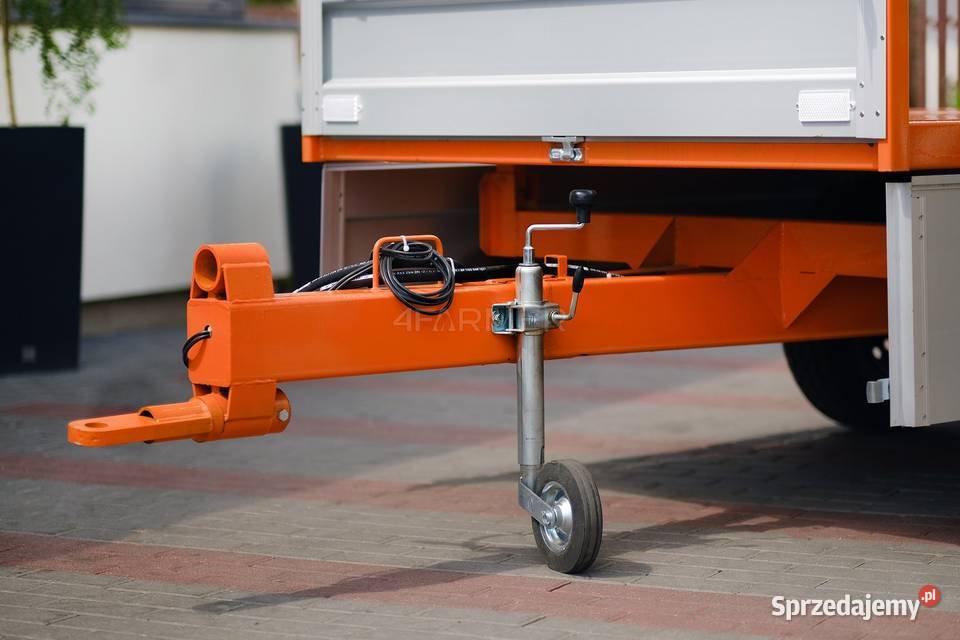 Przyczepa rolnicza jednoosiowa 2T ALU Geograss podkarpackie