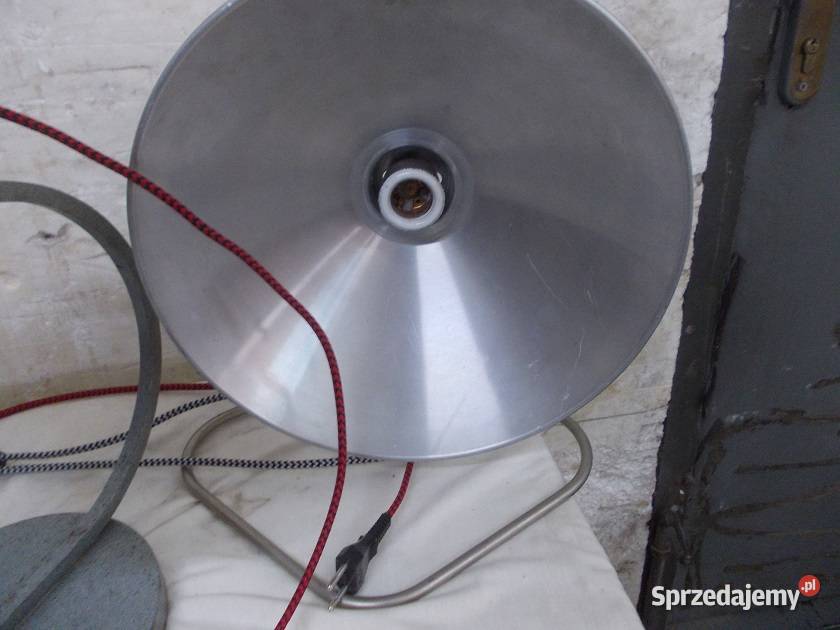 Stara lampa aluminiowa loft vintage Dom i Ogród Bielsko-Biała sprzedam