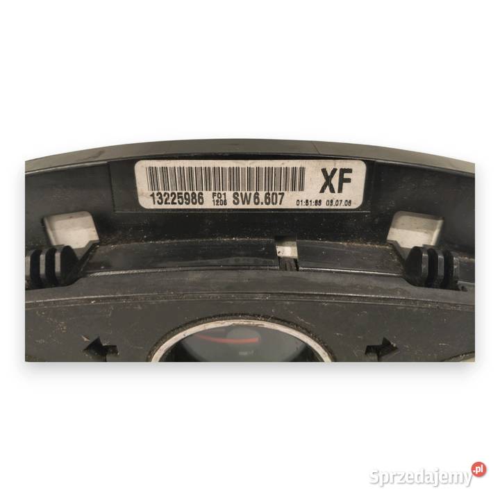 LICZNIK ZEGARY 13225986 XF Opel Astra H Zafira B lubelskie Chełm