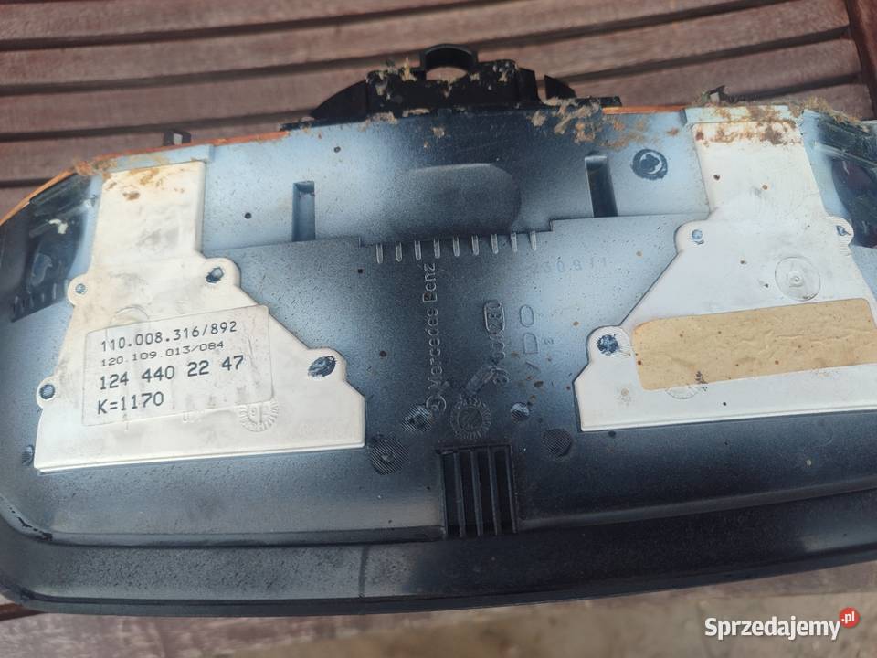 Licznik Mercedes W124 łódzkie Aleksandrów Łódzki
