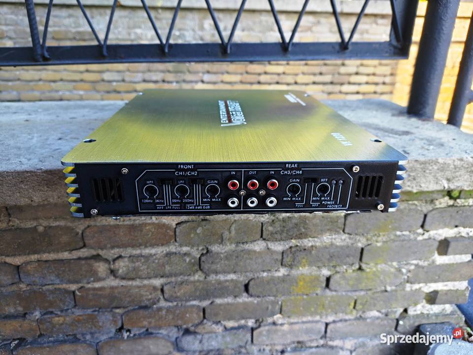 Wzmacniacz samochodowy 4 kanałowy Voice Kraft VK Elektronika Niegowonice
