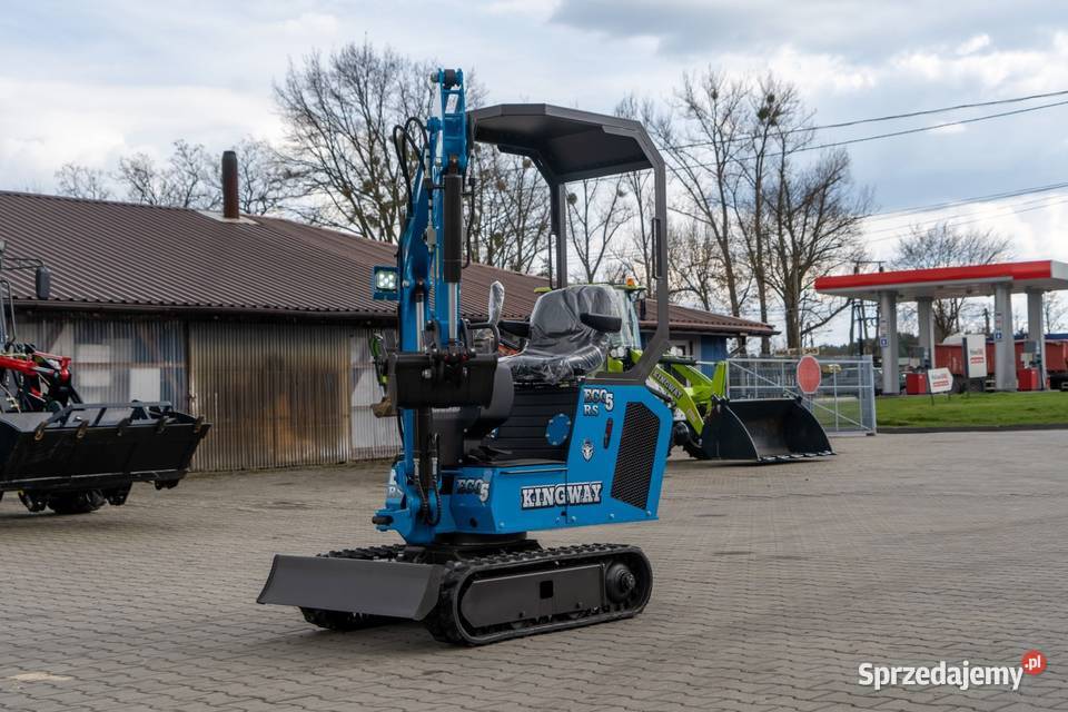 Nowa MINIKOPARKA ECO5 RAMIĘ SKRĘTNE 990 3 łyżki nie dolnośląskie Wrocław