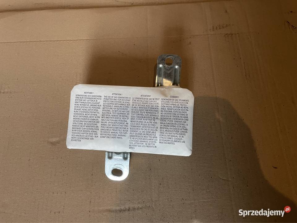 Poduszka airbag drzwi prawy przód 7051779 bmw 7