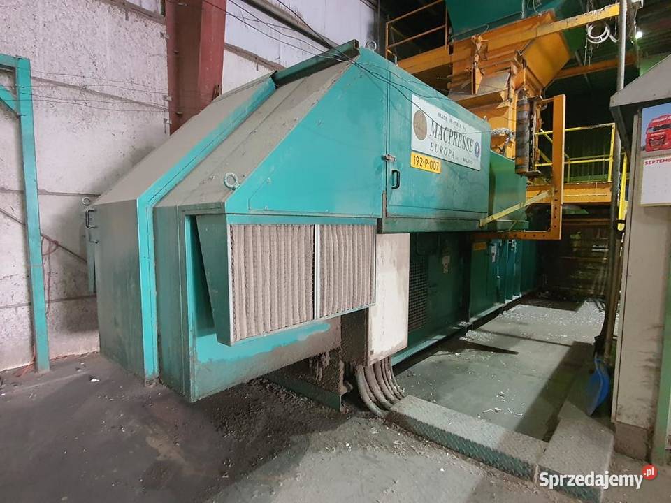 Prasa do Makulatury Macpresse dolnośląskie Jelenia Góra