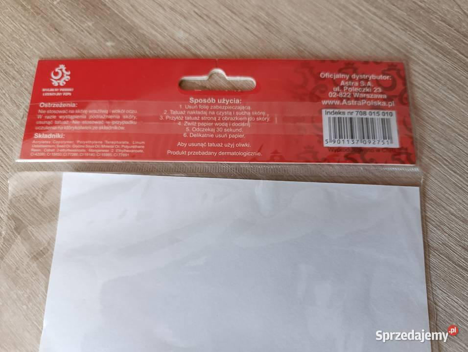 Tatuaże Wodne Reprezentacja Polski