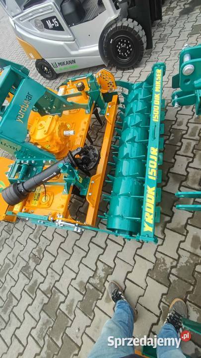 Brona Aktywna YURDUSAR 1500 ECO JR POWER HARROW nieuszkodzony Warka
