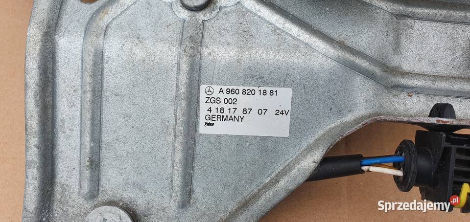 MERCEDES ACTROS MP4 MECHANIZM WYCIERACZEK Pozostałe Bieleń