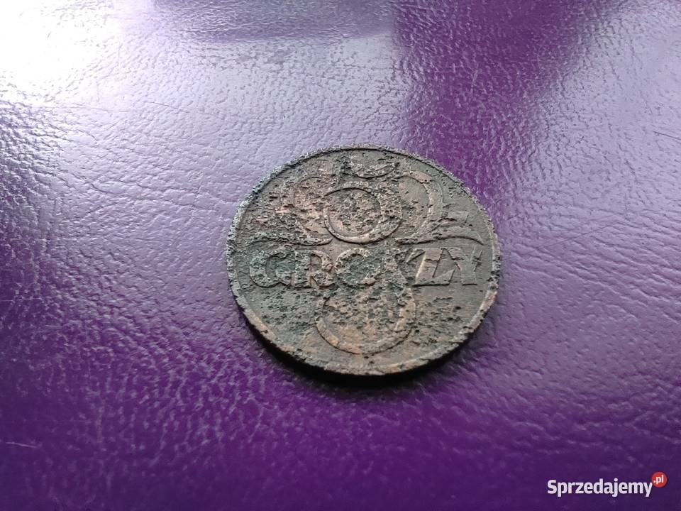 Moneta przedwojenna Sanacja II RP 5 groszy 1931 Pruszków