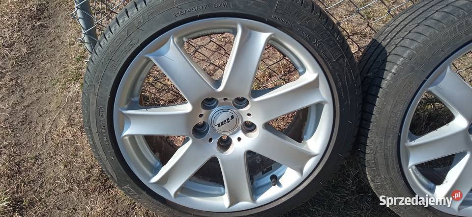 Alufelgi rial 17 bmw 5x120 stan Lubień Kujawski sprzedam