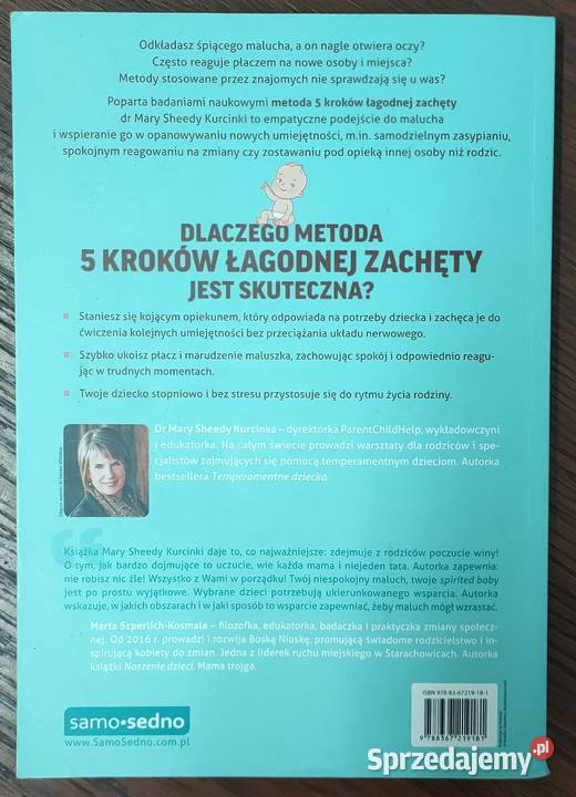 Niespokojny maluch Mary Sheedy Kurcinka śląskie Sosnowiec sprzedam