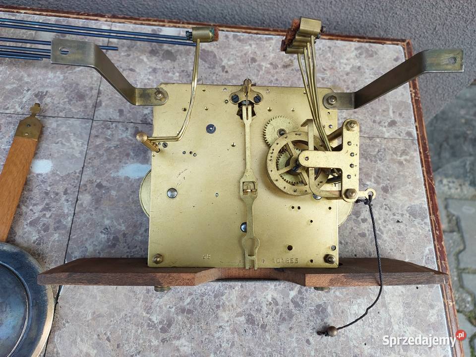 122 Zestaw mechanizm zegara ściennego