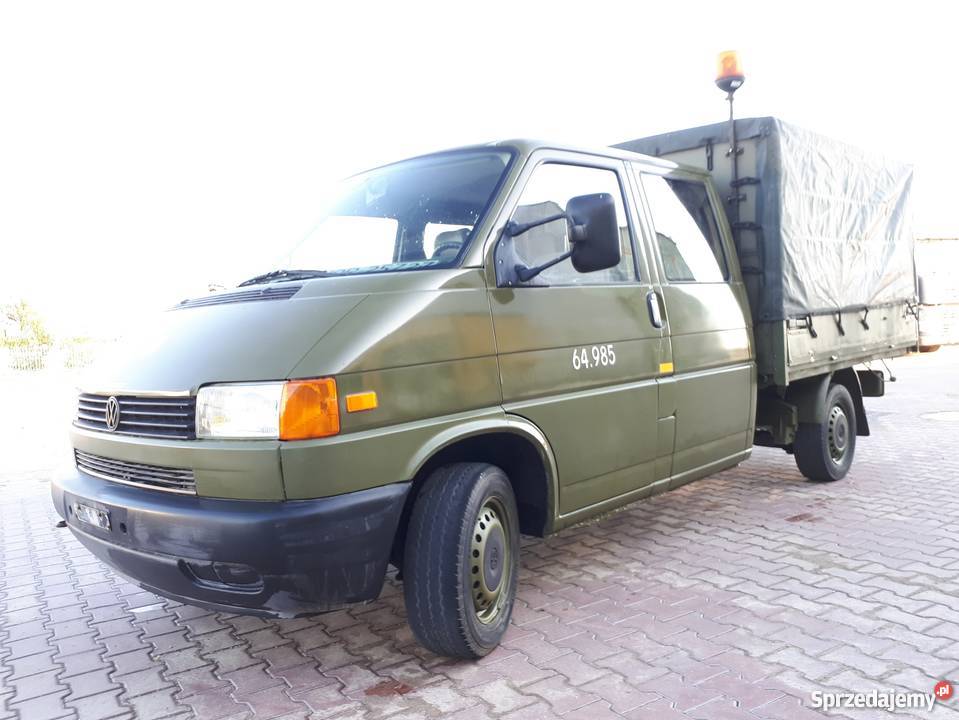 Vw T4 Doka z Wojskapełen serwis 147200 Volkswagen kujawsko-pomorskie Wąbrzeźno