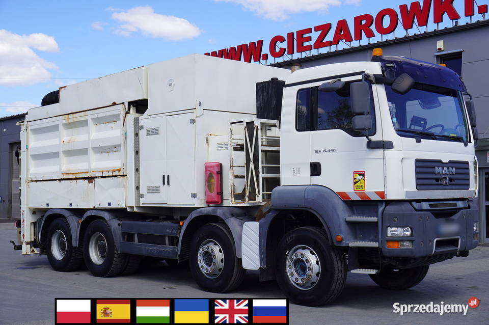 MAN TGA 35440 8x4 Koparka próżniowa SB106250408 małopolskie Kraków