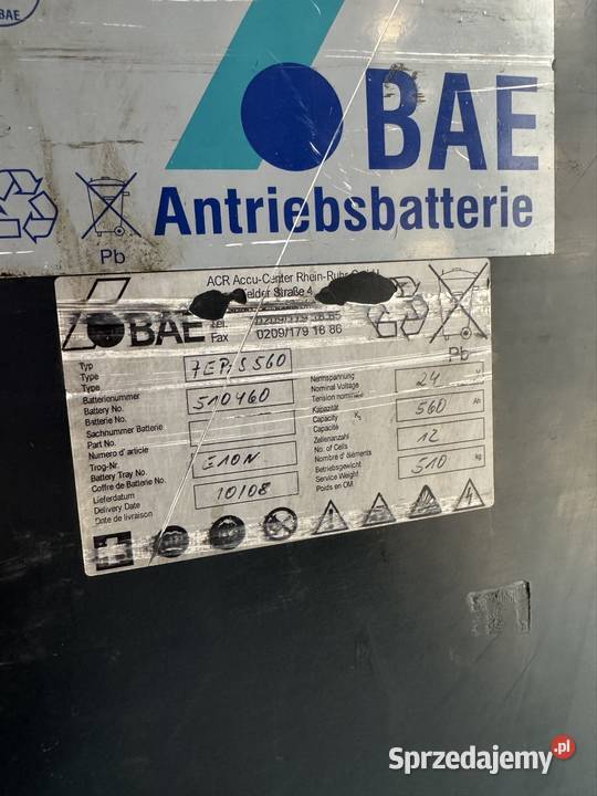 Wózek widłowy Fiat E10N śląskie Chybie sprzedam