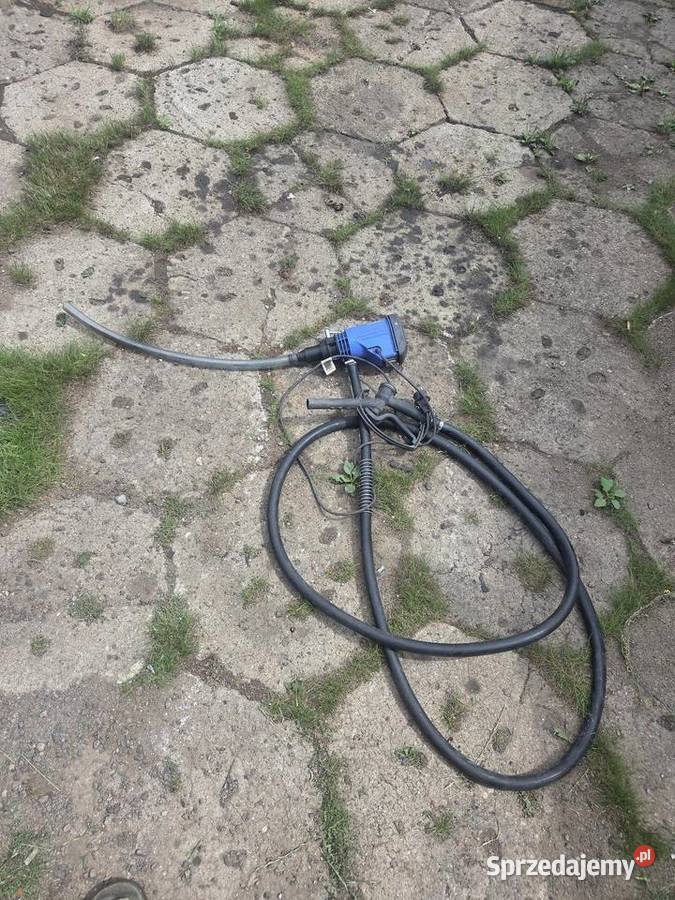 pompa z pitoletem do tankowania diesla innych Hajnówka
