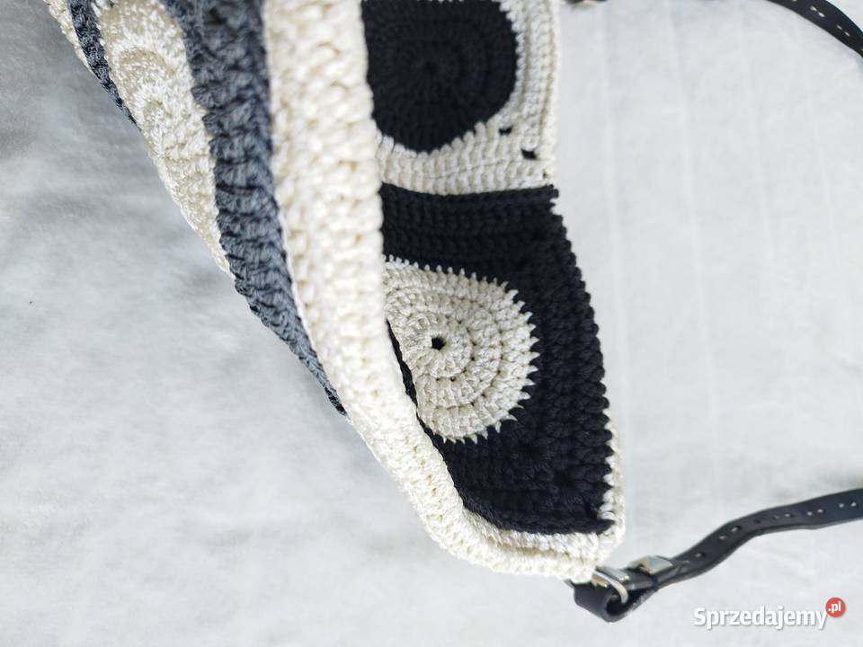 Torebka listonoszka crochet ręczne robiona Piotrków Trybunalski