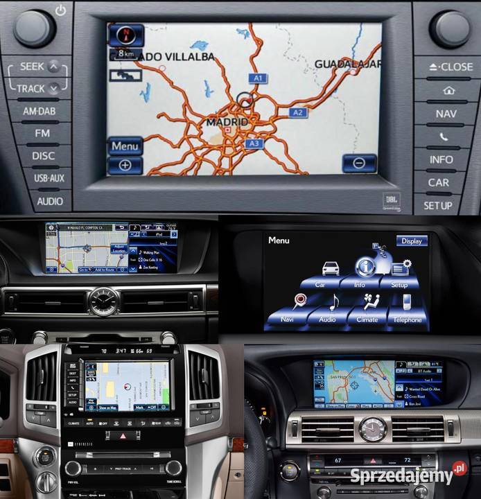 Mapy 2022 GEN7 11HDD Toyota Touch Pro Lexus EMVN Kłodawa