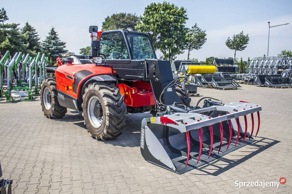 Chwytak łyżkokrokodyl do ładowarek teleskopowych Mroczków Duży