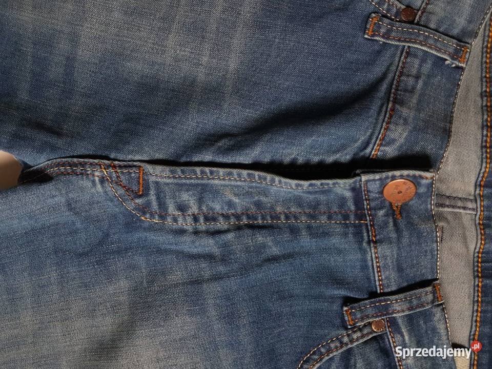 Spodnie jeansowe męskie Replay zapinane na Odzież i bielizna męska Kielce sprzedam