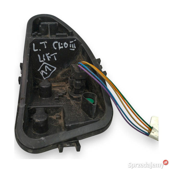 WKŁAD TYLNEJ LAMPY LEWY Renault Clio III LIFT osobowe Lampy tylne lubelskie