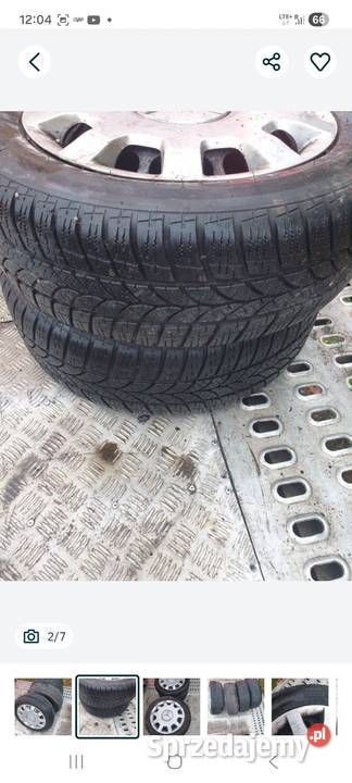 Felgi stalowe z oponami mercedesa 2055516 Oborniki