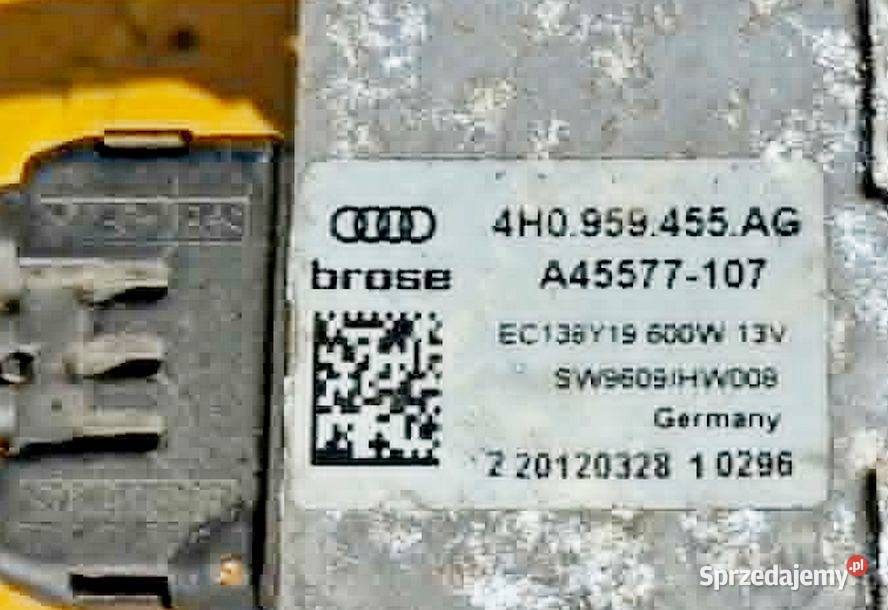 Audi A8 S8 D4 4H Elektryczny wentylator mazowieckie