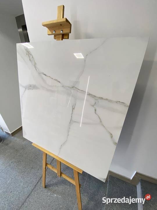 gres płytka Marmur Carrara 80x80 połysk nowość