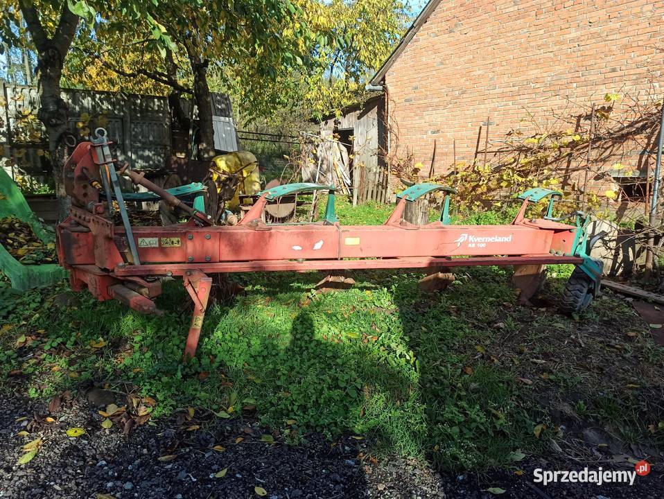 Pług kverneland ab 100 4 skiby resor Jaroszki