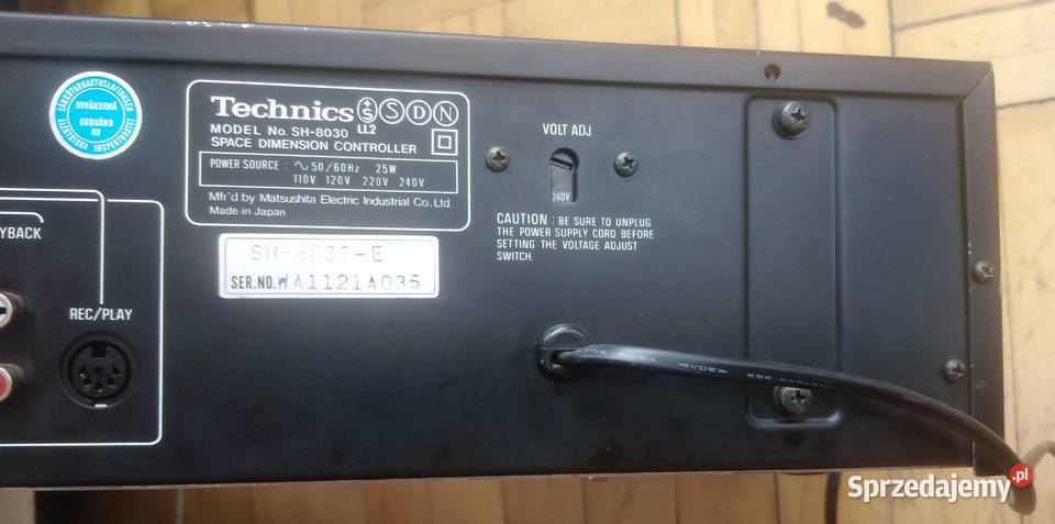 Korektor Technics SH8030 srebrny