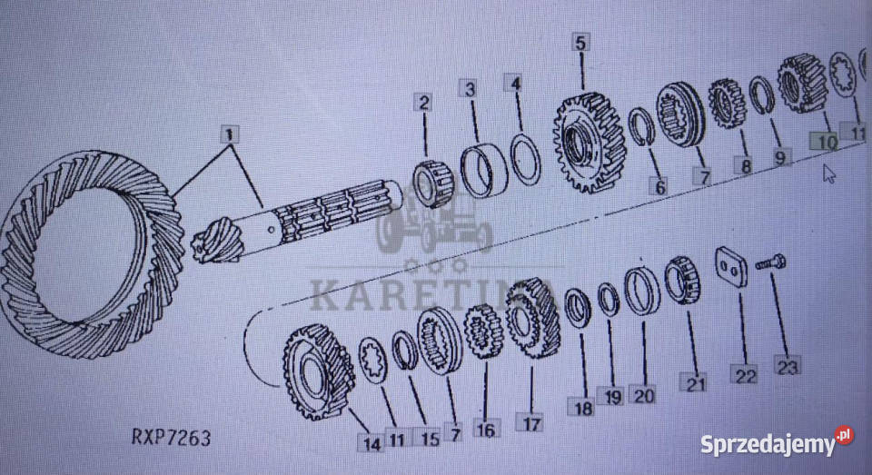 John Deere R63931trybJohn Deere 4555475549555 Jastrzębniki
