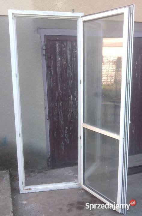 Okno balkonowe PCV 870x2295 R RU Sochaczew