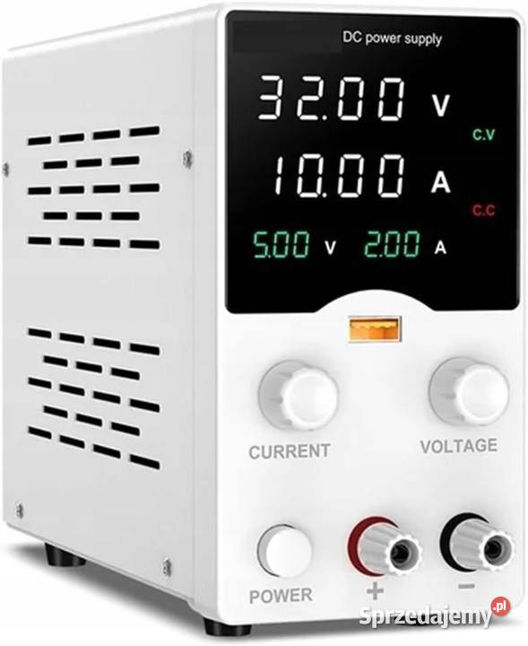Zasilacze laboratoryjne DC Regulowany zasilacz Pozostałe Myszyniec sprzedam