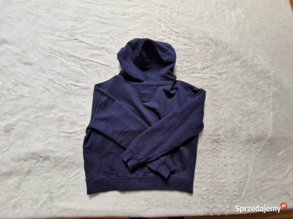 Bluza granatowa z kapturem Tommy Hilfiger Bibice