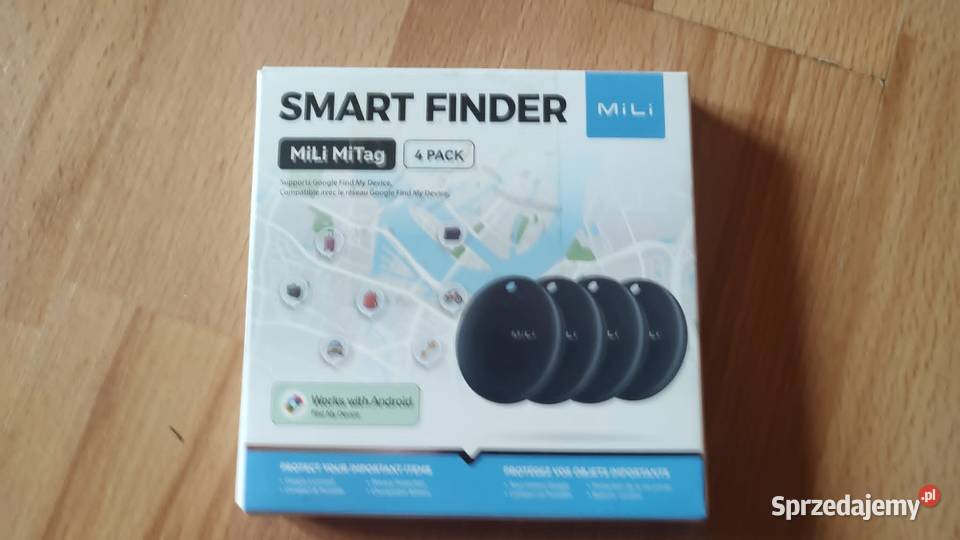 zestaw 4 lokalizatorów Bluetooth MiLi MiTag Książ Wielkopolski