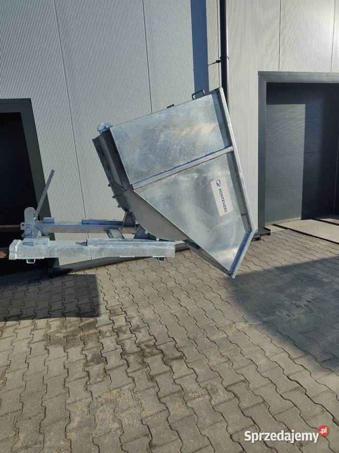 Kontener samowyładowczy do wózka widłowego 1m3 łódzkie Sieradz