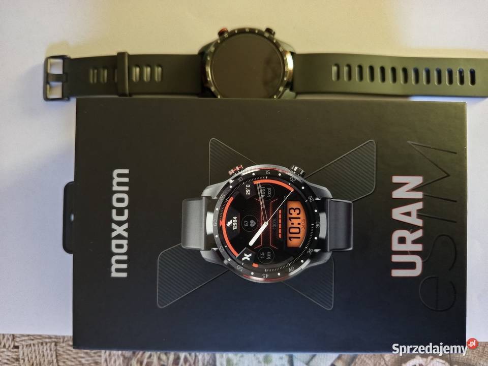 Smartwatch Maxcom FW01 Uran eSIM Czerwona