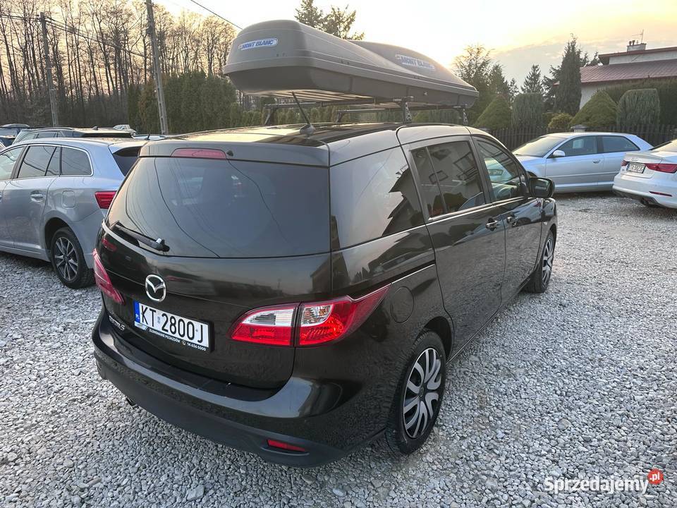 Mazda 5 2011 18 Benzyna Gaz asystent parkowania Ładna