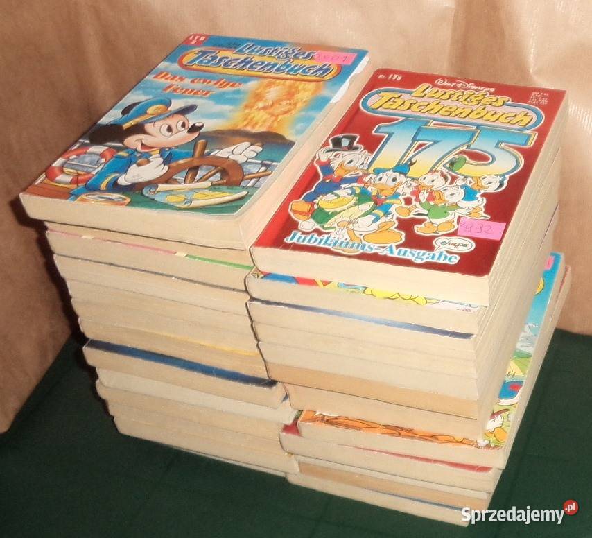 25x komiks Kaczor Donald Duck Lustiges podkarpackie
