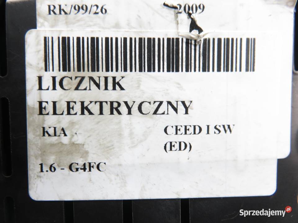 LICZNIK KIA CEED I SW ED 16 940031H011