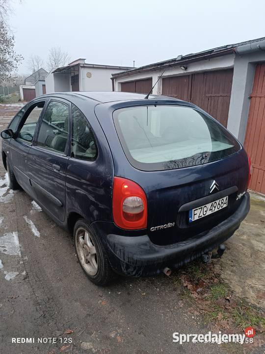 Citroen Xsara Picasso 16 benzyna gaz Xsara Picasso lubuskie Szprotawa