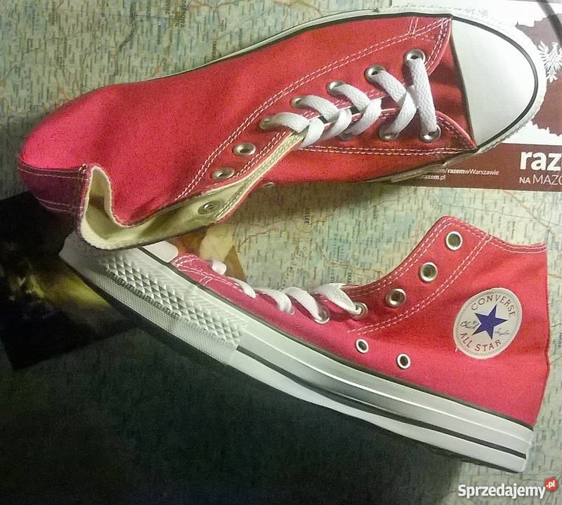 NOWE trampki CONVERSE ALL STAR Hi Cosmos Pink Warszawa sprzedam