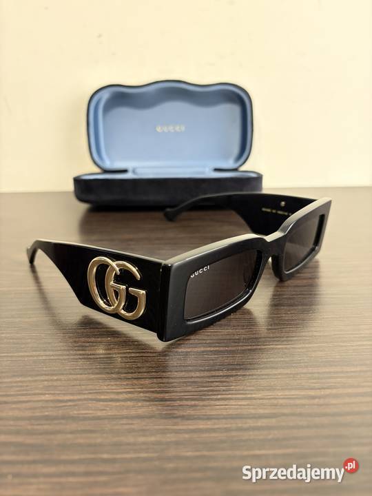 Okulary przeciwsłoneczne Gucci GG1425S 001 Łódź sprzedam