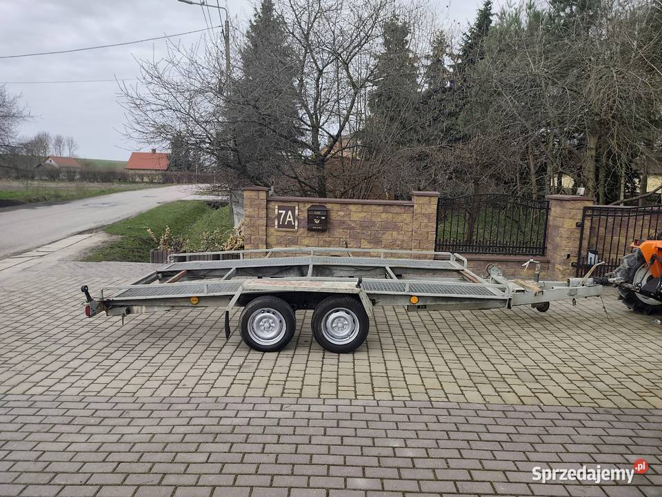 Przyczepa Laweta Pod Minikoparkę DMC 2500 Wodzisław